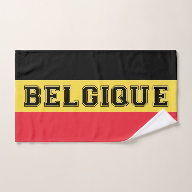Belgique/Belgium Flag Hand Towel (Hand Towel)
