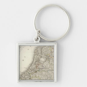 Belgique, Hollande - Belgium, Holland Key Ring