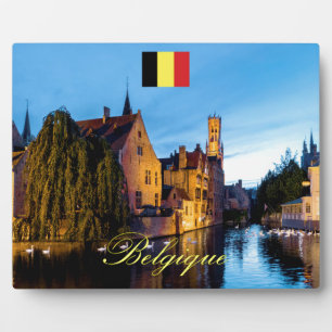 Belgique Mediaeval Bruges - Pro Photo Plaque