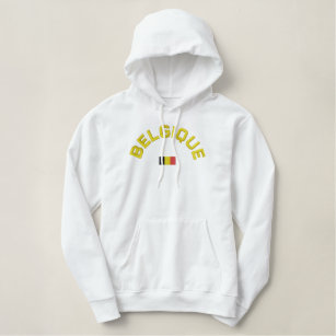 Belgique pullover hoodie - Belgium in French