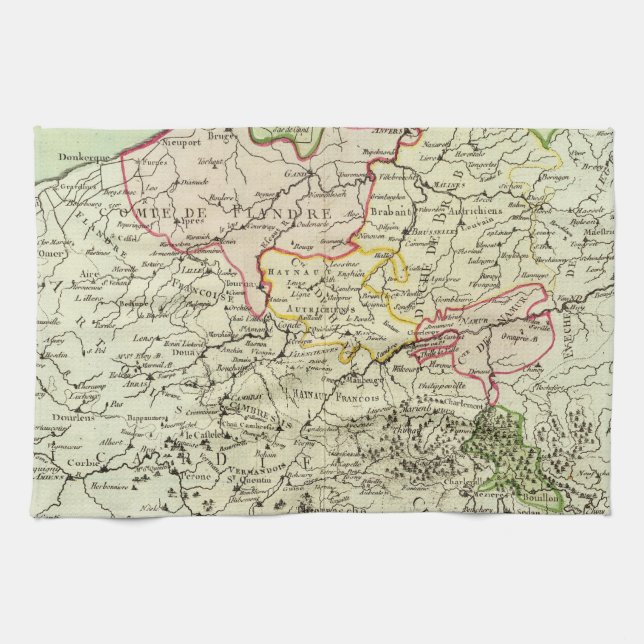 Belgium 3 tea towel (Horizontal)