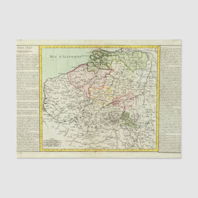 Belgium 3 tissue paper (Front)