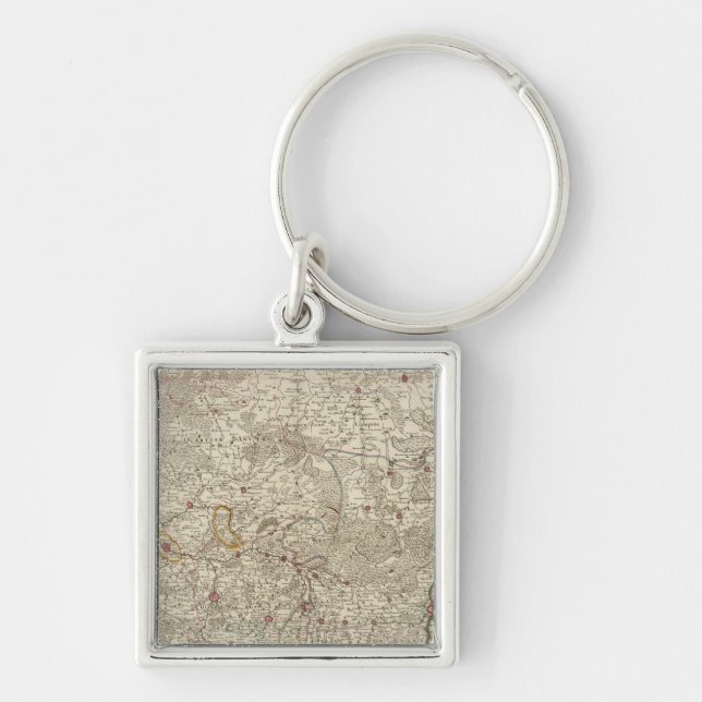 Belgium and Netherlands Key Ring (Front)