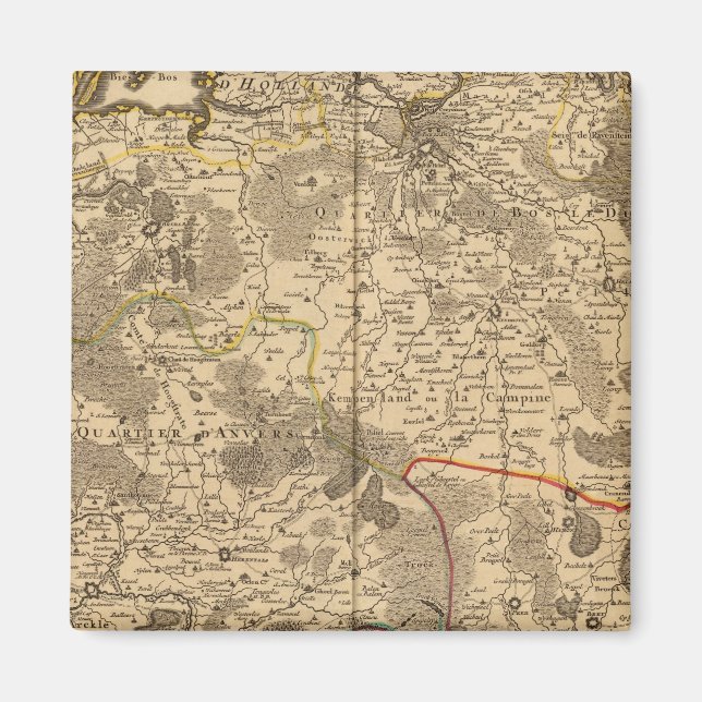 Belgium and Netherlands Magnet (Front)