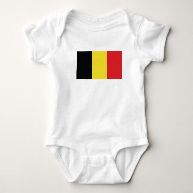 Belgium Baby Bodysuit (Front)