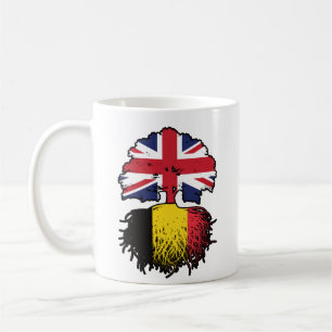 Belgium Belgian British UK United Kingdom Britain Coffee Mug