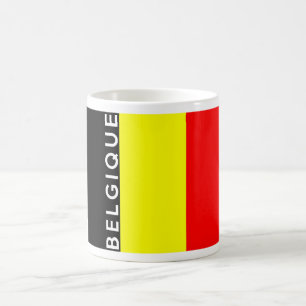 belgium belgique country french text name coffee mug