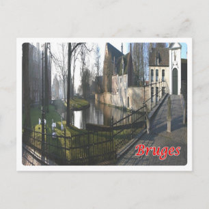 Belgium - Bruges - Beginenhof - Postcard
