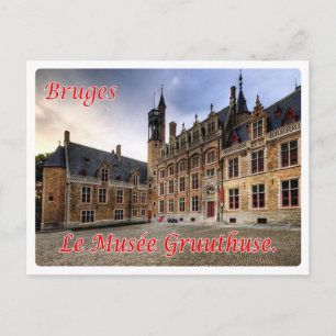 Belgium - Bruges - Le musée Gruuthuse - Postcard