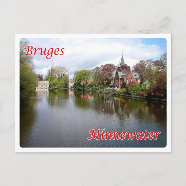 Belgium - Bruges - Minnewater. - Postcard (Front)