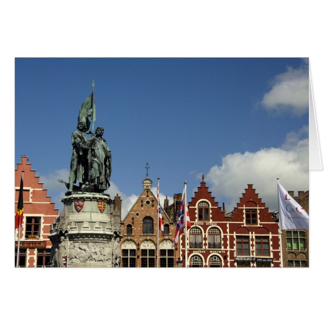 Belgium, Brugge (aka Brug or Bruge). UNESCO (Front Horizontal)