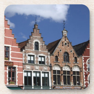 Belgium, Brugge (aka Brug or Bruge). UNESCO 2 Coaster