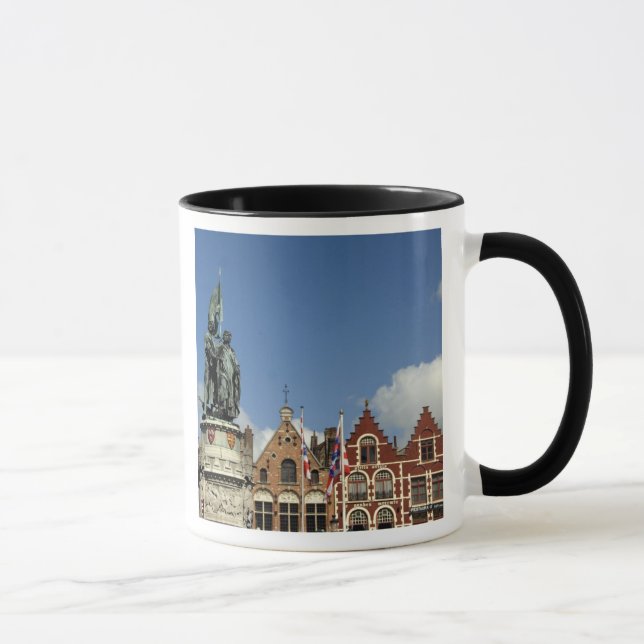 Belgium, Brugge (aka Brug or Bruge). UNESCO Mug (Right)