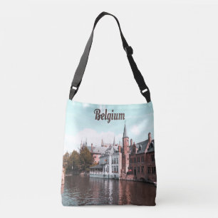 Belgium Brussels Canal Crossbody Bag