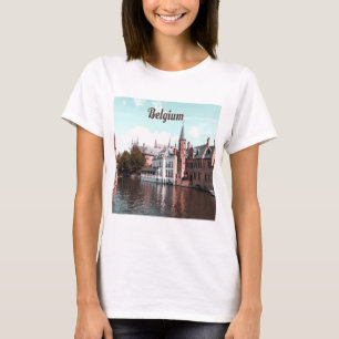 Belgium Brussels Canal T-Shirt