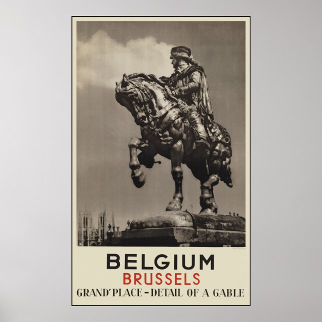Belgium Brussels Poster (Front)