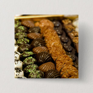 Belgium, Brussels. World famous Belgium 15 Cm Square Badge