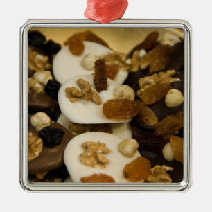 Belgium, Brussels. World famous Belgium 2 Metal Tree Decoration