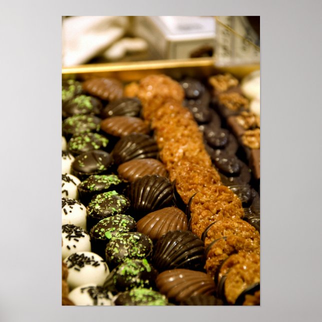 Belgium, Brussels. World famous Belgium Poster (Front)