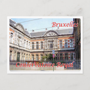 Belgium - Bruxelles - Conservatoire Royal - Postcard