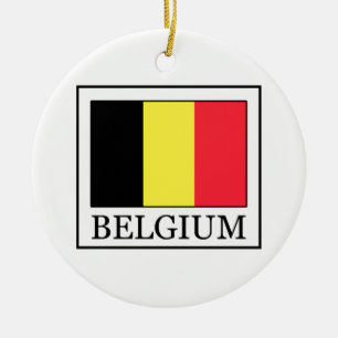 Belgium Ceramic Tree Decoration
