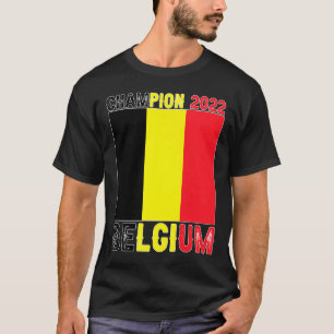 Belgium Champion Belgium Soccer Fan 2022 T Shirt