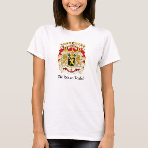 Belgium Coat of Arms Die Roten Teufel T-Shirt
