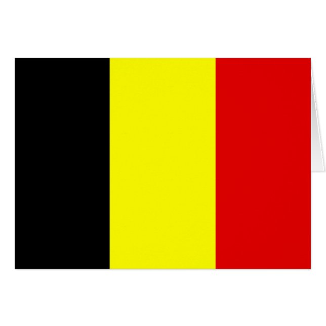 Belgium flag (Front Horizontal)