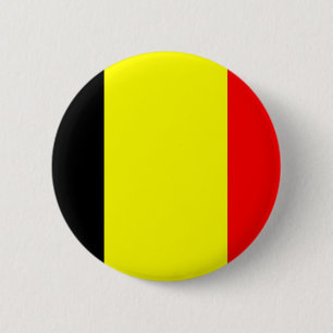 Belgium Flag 6 Cm Round Badge