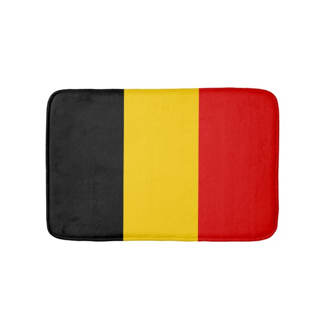 Belgium flag bath mat (Front)