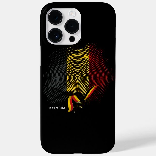 Belgium Flag Case-Mate iPhone Case (Back)