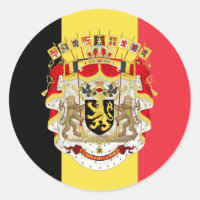 Belgium Flag & COA