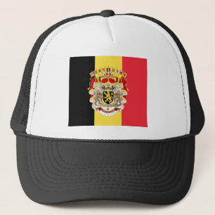 Belgium Flag & COA Trucker Hat