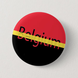 Belgium Flag Colours Button Pin