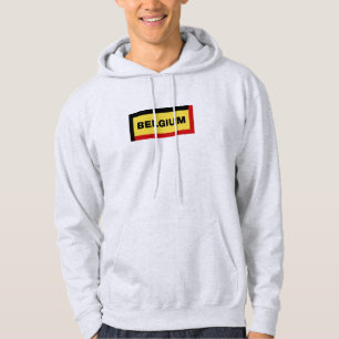 Belgium Flag Colours Hoodie