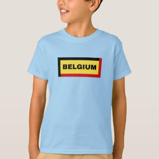 Belgium Flag Colours T-Shirt