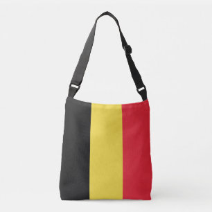Belgium Flag Crossbody Bag