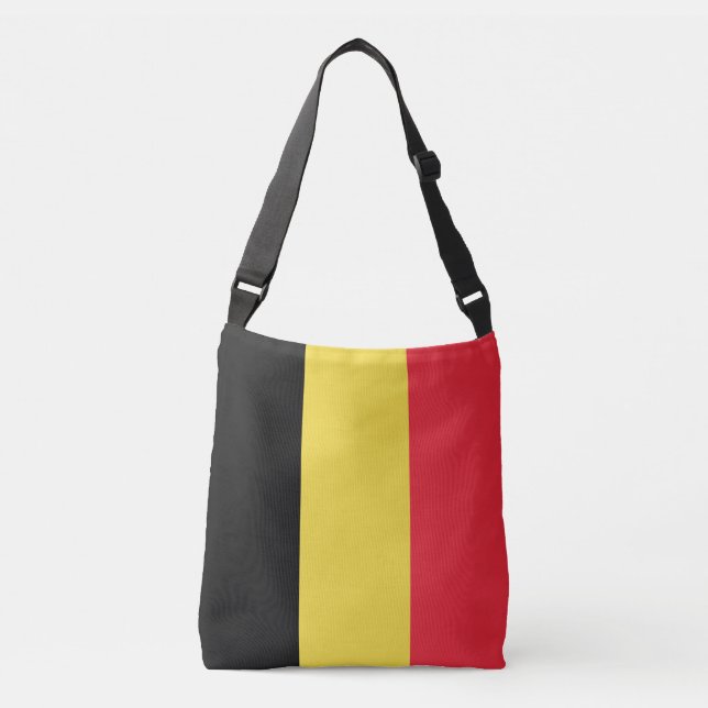 Belgium Flag Crossbody Bag (Front)