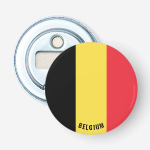 Belgium Flag Delightful Patriotic Bottle Opener