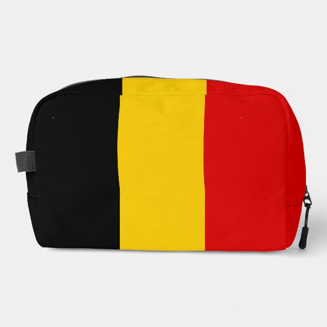 Belgium flag dopp kit (Front)
