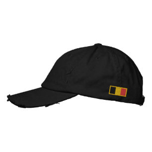 Belgium Flag Embroidered Hat