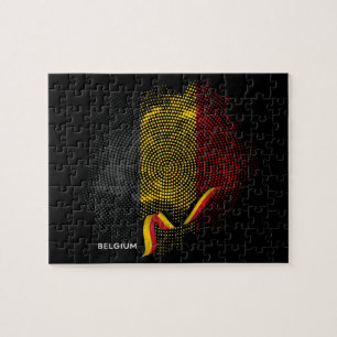 Belgium Flag Jigsaw Puzzle