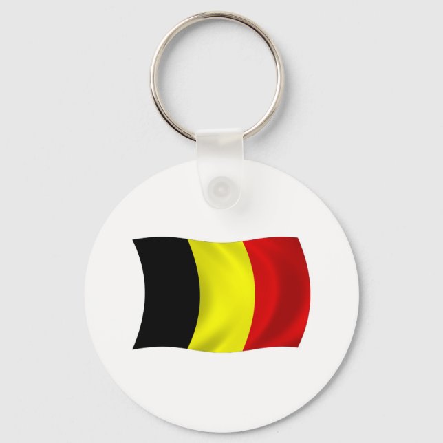 Belgium Flag Keychain (Front)
