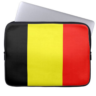 Belgium Flag Laptop Sleeve