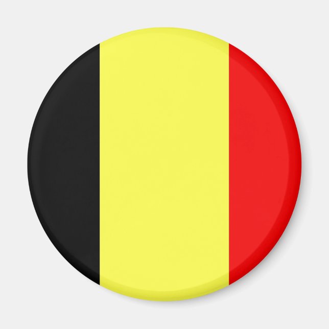 Belgium Flag Magnet (Front)