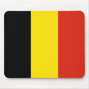 Belgium Flag Mousepad