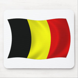 Belgium Flag Mousepad