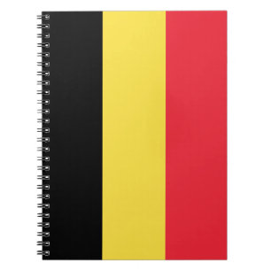 Belgium Flag Notebook