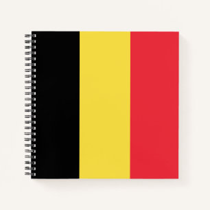 Belgium Flag Notebook