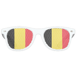 Belgium Flag Party Shades Sunglasses